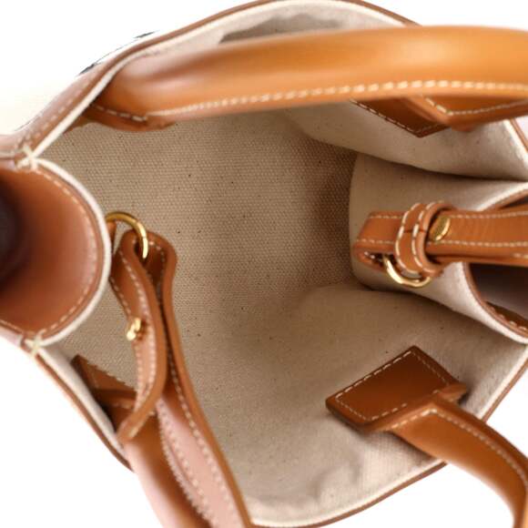 Celine Vertical Cabas Tote Canvas With #233254C96B - Picture 5 of 6